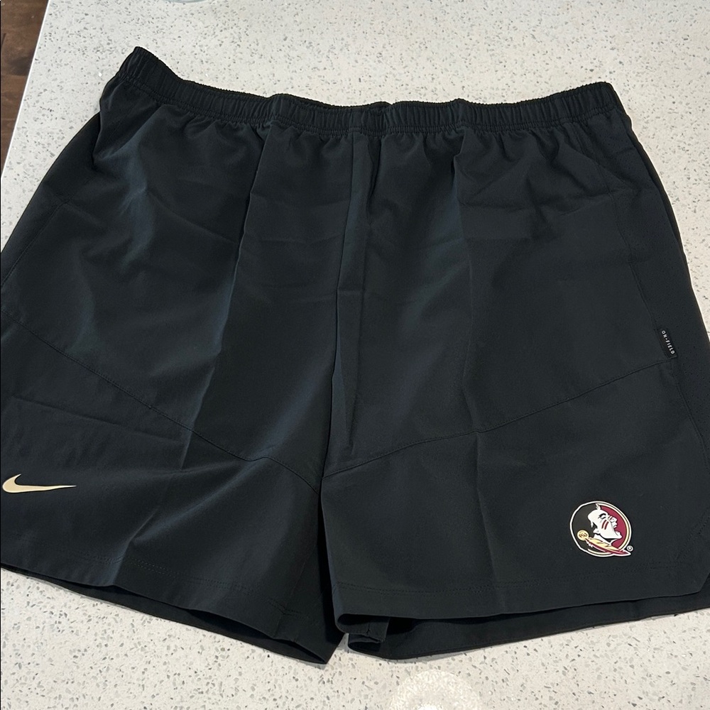Nike Florida State Dri Fit Black Athletic Shorts